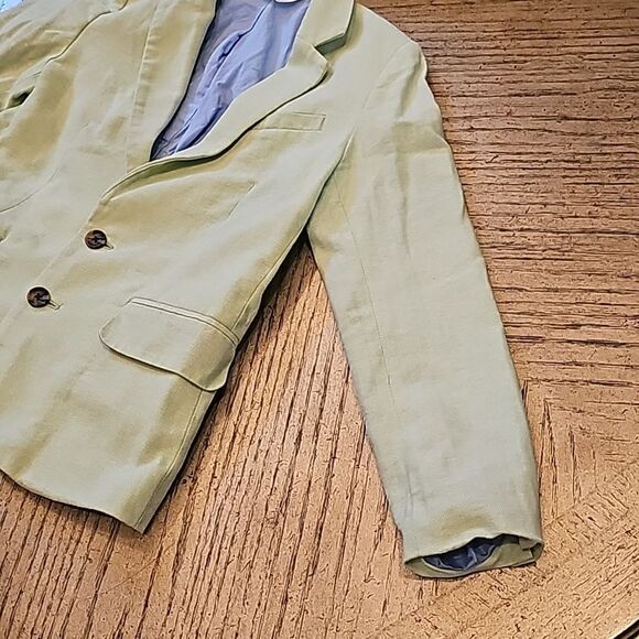 Mint green  blazer jacket boys size 7 H&M - Picture 3 of 14